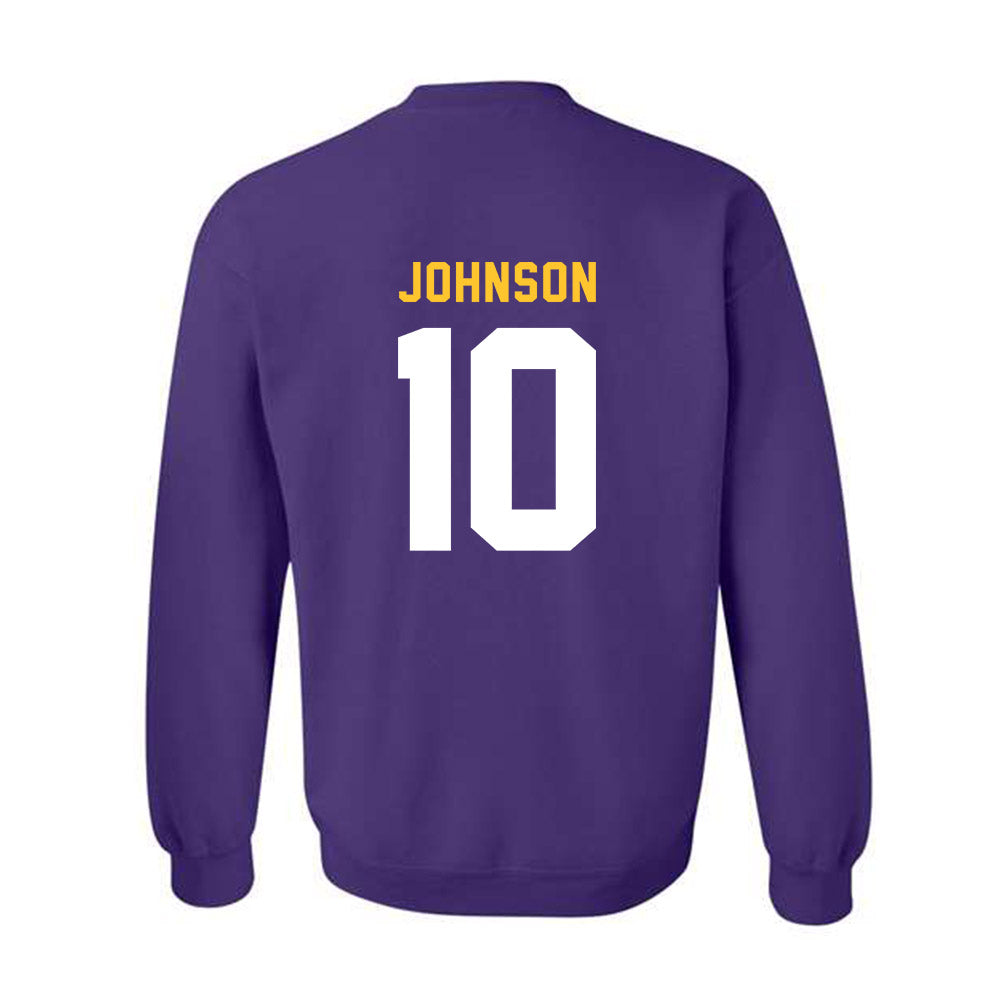 LSU - NCAA Softball : Rylie Johnson - Classic Shersey Crewneck Sweatshirt-1