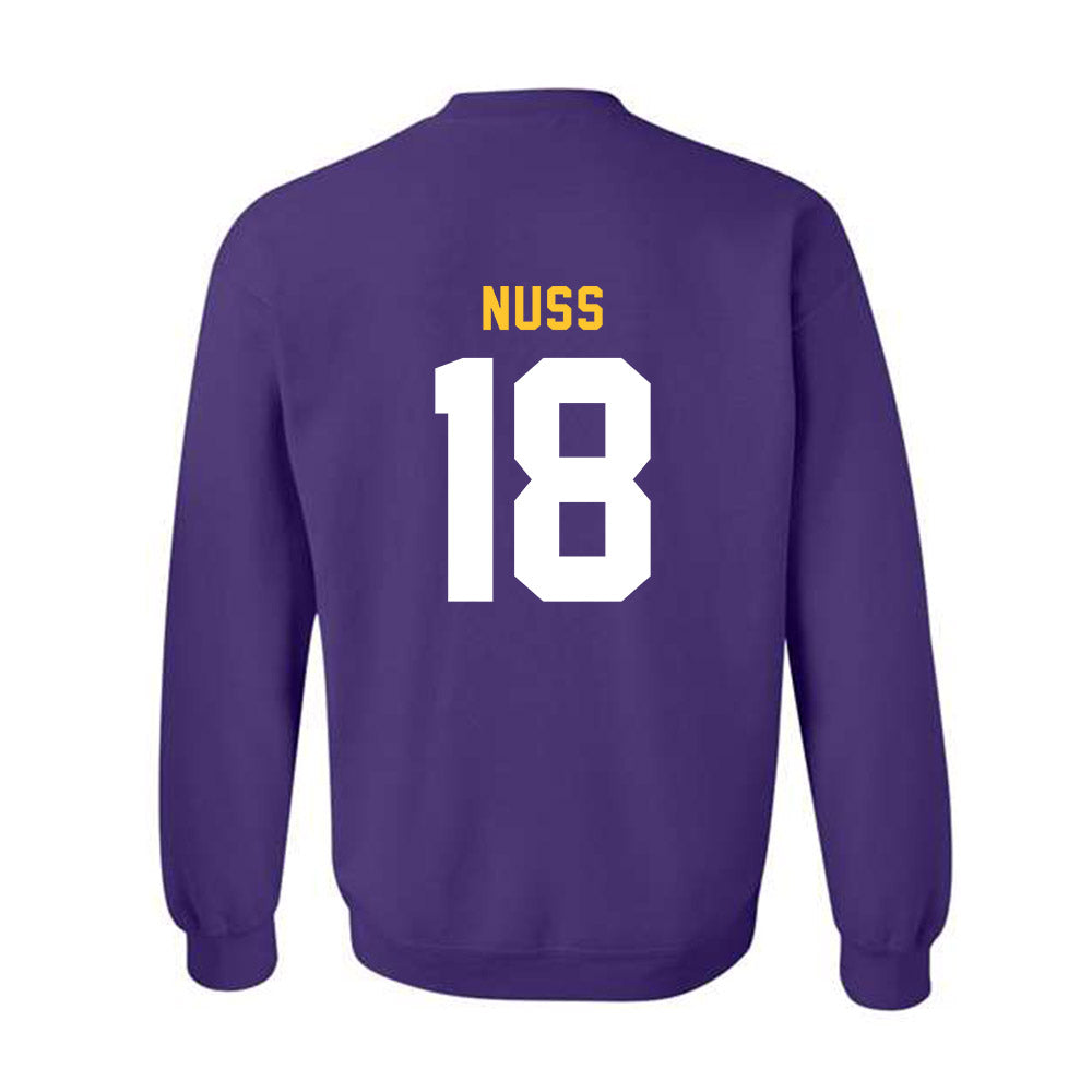 LSU - NCAA Women's Volleyball : Remi Nuss - Classic Shersey Crewneck Sweatshirt-1