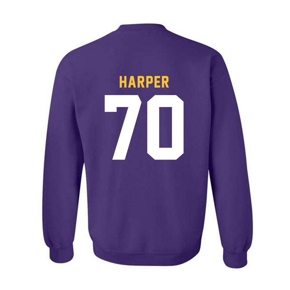 LSU - NCAA Football : Devin Harper - Classic Shersey Crewneck Sweatshirt-1