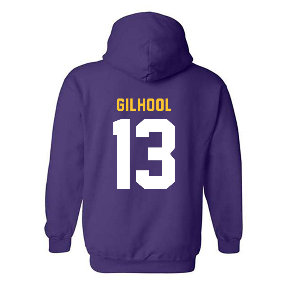 LSU - NCAA Men's Basketball : Matthew Gilhool - Classic Shersey Hooded Sweatshirt-1