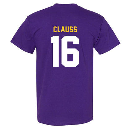 LSU - NCAA Baseball : Ethan Clauss - Classic Shersey T-Shirt-1