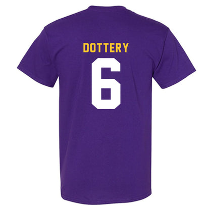 LSU - NCAA Football : Tj Dottery - Classic Shersey T-Shirt-1