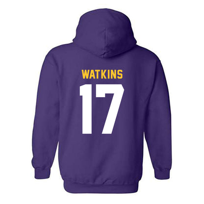 LSU - NCAA Football : Winston Watkins - Classic Shersey Hooded Sweatshirt-1