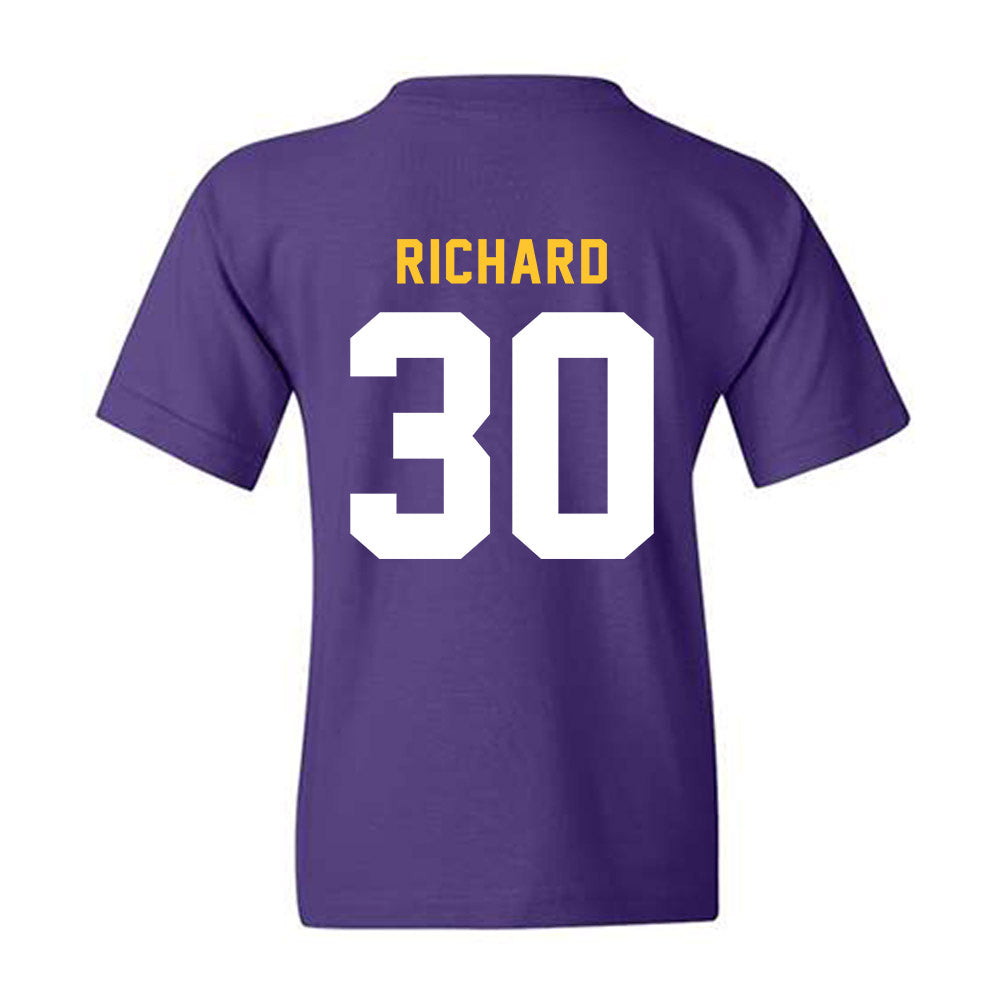 LSU - NCAA Women's Basketball : Jada Richard - Classic Shersey Youth T-Shirt-1