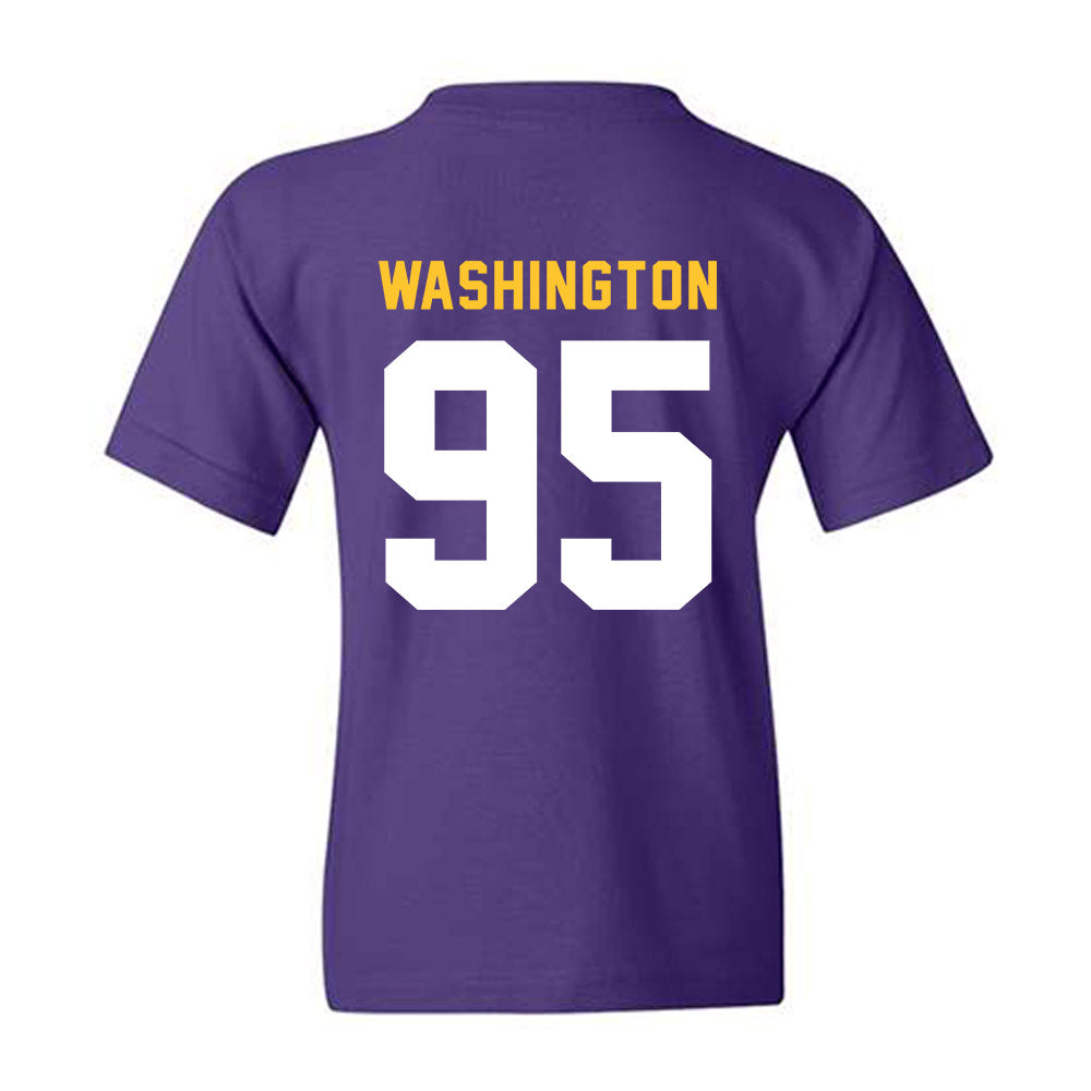 LSU - NCAA Football : Shone Washington - Classic Shersey Youth T-Shirt-1