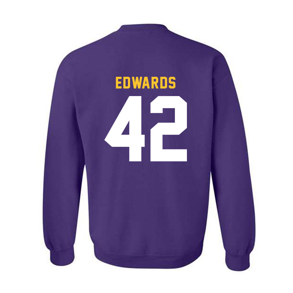 LSU - NCAA Softball : Tori Edwards - Classic Shersey Crewneck Sweatshirt-1