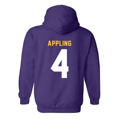 LSU - NCAA Softball : Gradie Appling - Classic Shersey Hooded Sweatshirt-1
