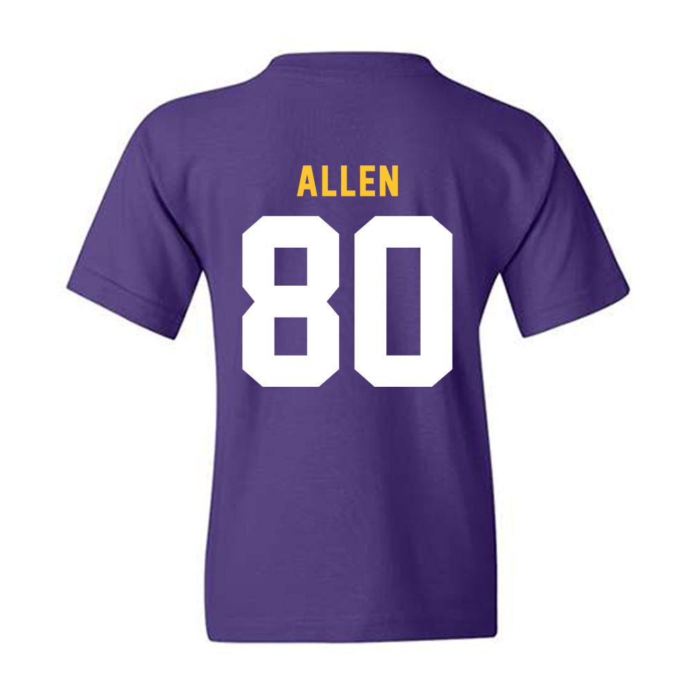 LSU - NCAA Football : Brayden Allen - Classic Shersey Youth T-Shirt-1