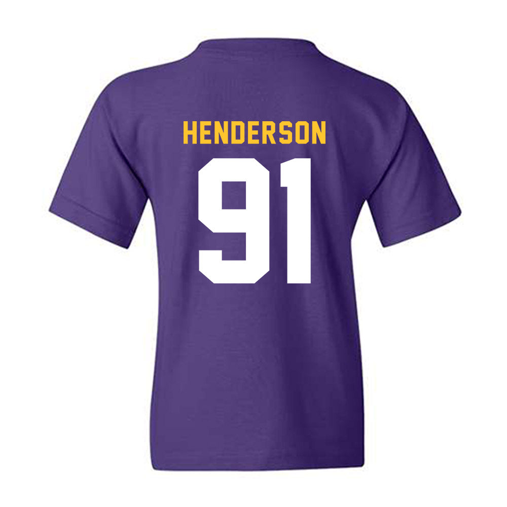 LSU - NCAA Football : Trenton Henderson - Classic Shersey Youth T-Shirt-1
