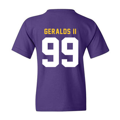 LSU - NCAA Football : Daverin Geralds II - Classic Shersey Youth T-Shirt-1