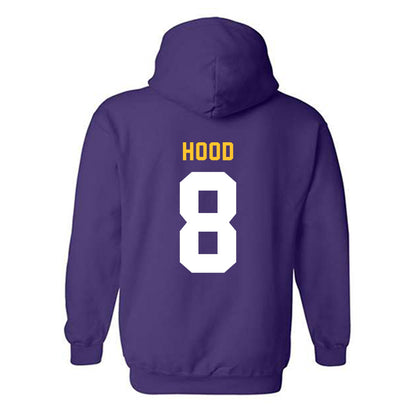 LSU - NCAA Baseball : Landon Hood - Classic Shersey Hooded Sweatshirt-1