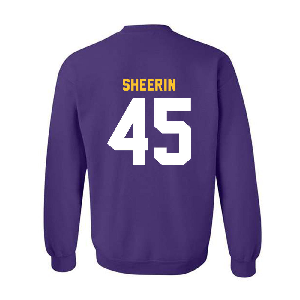 LSU - NCAA Baseball : Deven Sheerin - Classic Shersey Crewneck Sweatshirt-1