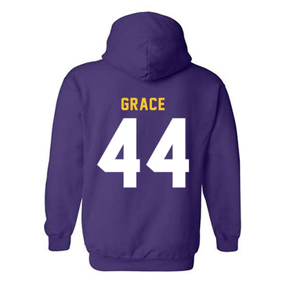 LSU - NCAA Football : Zach Grace - Classic Shersey Hooded Sweatshirt-1