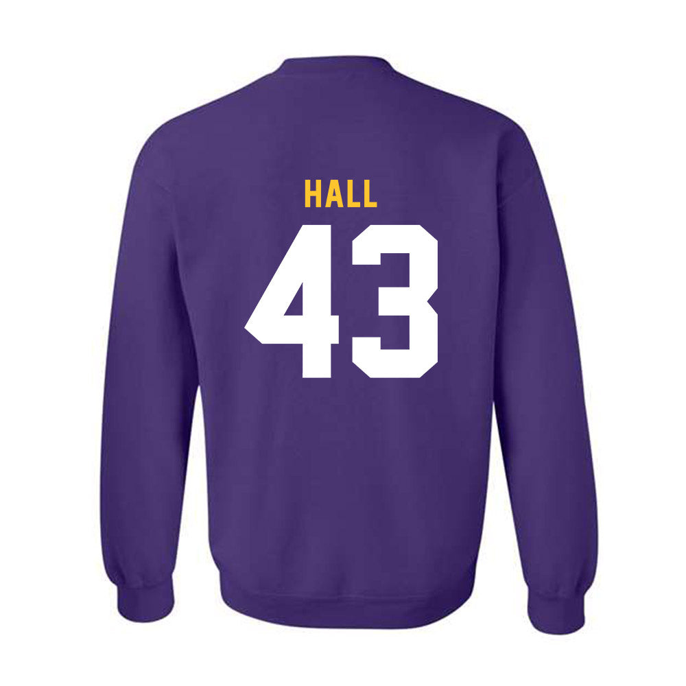 LSU - NCAA Football : Silas Hall - Classic Shersey Crewneck Sweatshirt-1