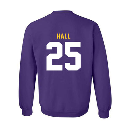 LSU - NCAA Football : Aiden Hall - Classic Shersey Crewneck Sweatshirt-1
