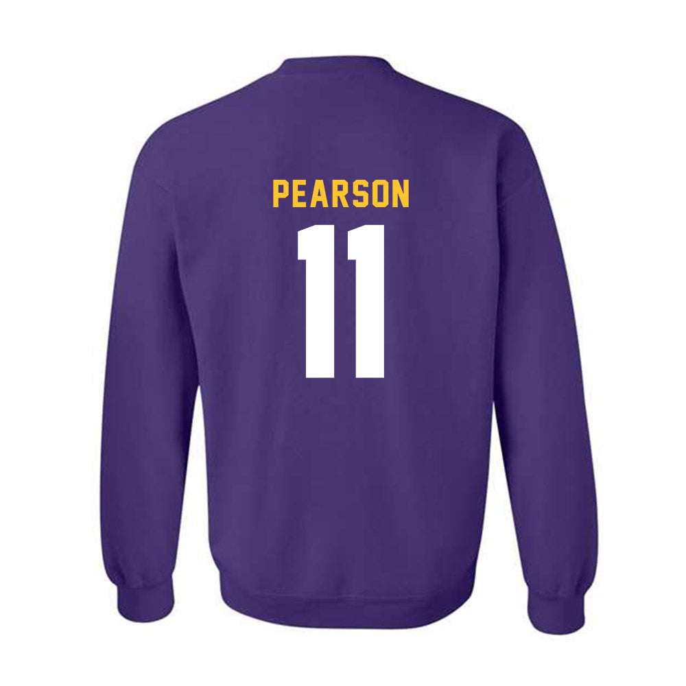 LSU - NCAA Baseball : Josh Pearson - Classic Shersey Crewneck Sweatshirt-1