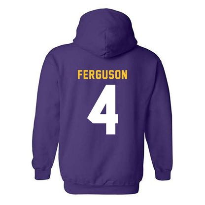 LSU - NCAA Women's Soccer : Jazmin Ferguson - Classic Shersey Hooded Sweatshirt-1