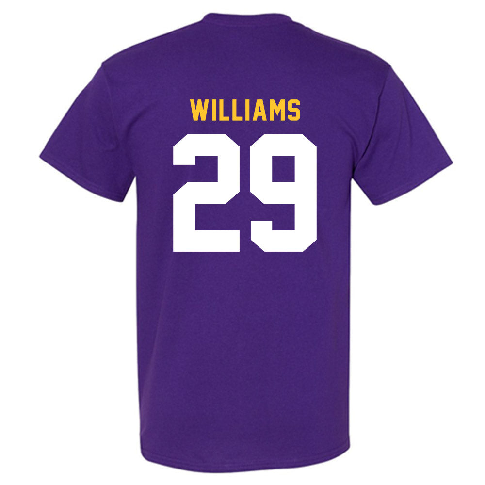 LSU - NCAA Baseball : Cooper Williams - Classic Shersey T-Shirt-1