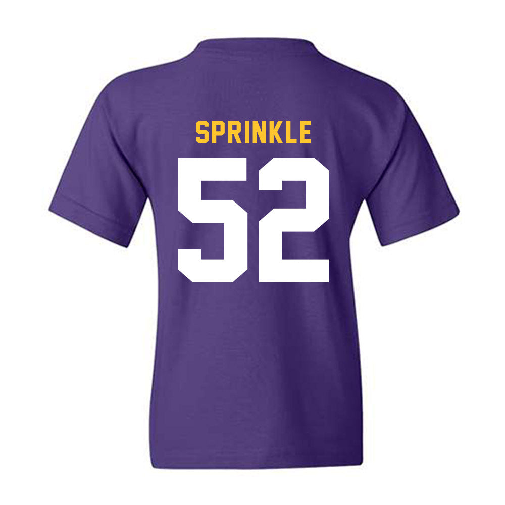 LSU - NCAA Football : Jaquan Sprinkle - Classic Shersey Youth T-Shirt-1