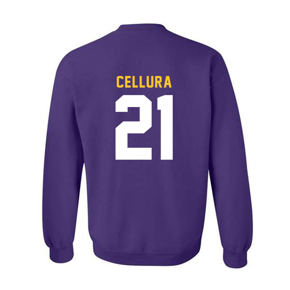 LSU - NCAA Softball : Cece Cellura - Classic Shersey Crewneck Sweatshirt-1