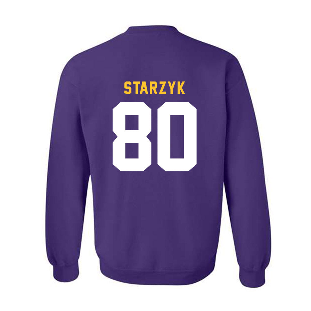 LSU - NCAA Football : Scott Starzyk - Classic Shersey Crewneck Sweatshirt-1