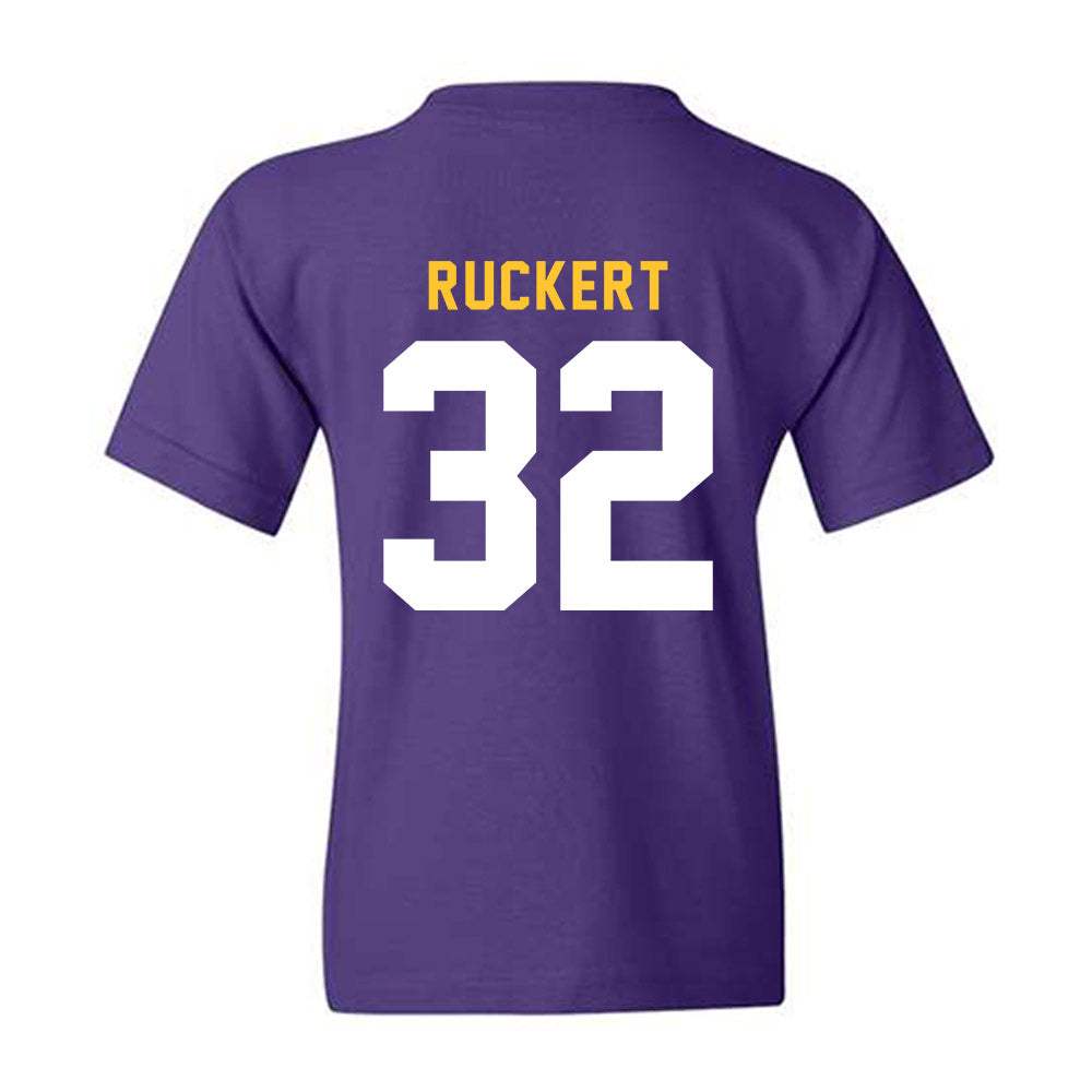 LSU - NCAA Baseball : Jack Ruckert - Classic Shersey Youth T-Shirt-1
