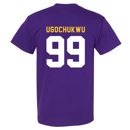 LSU - NCAA Men's Basketball : Divine-Collins Ugochukwu - Classic Shersey T-Shirt-1
