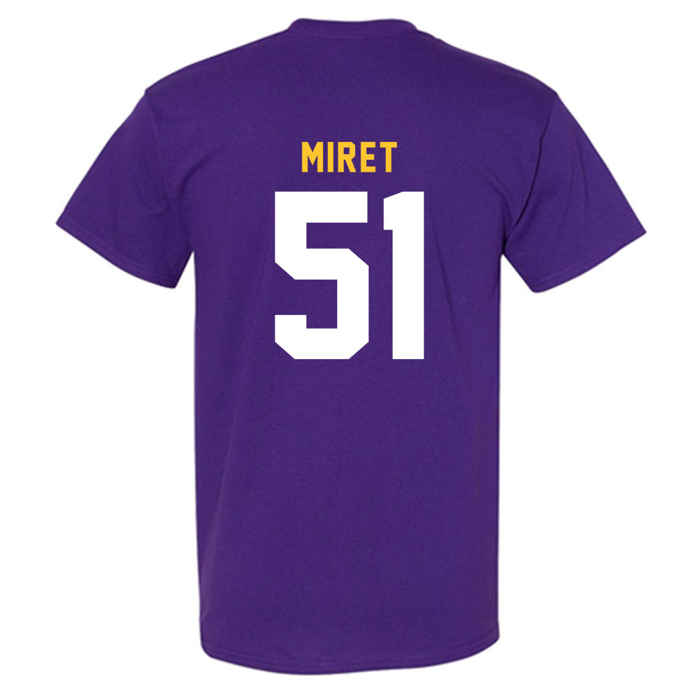 LSU - NCAA Football : Ryan Miret - Classic Shersey T-Shirt-1