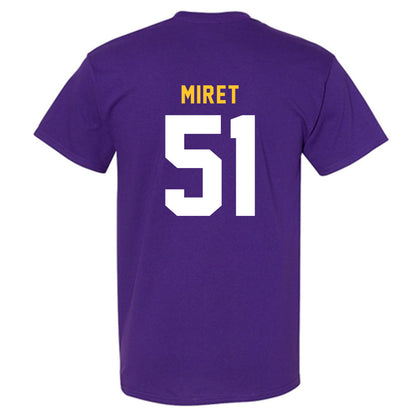 LSU - NCAA Football : Ryan Miret - Classic Shersey T-Shirt-1