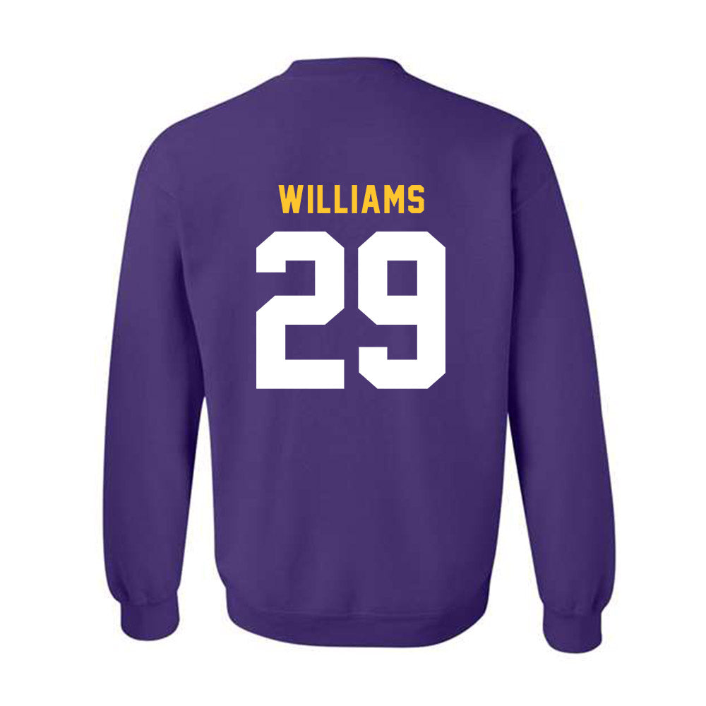 LSU - NCAA Baseball : Cooper Williams - Classic Shersey Crewneck Sweatshirt-1