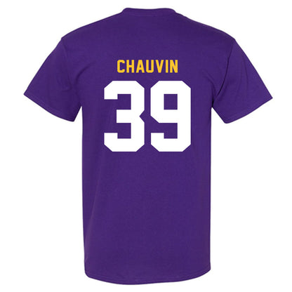 LSU - NCAA Football : Reid Chauvin - Classic Shersey T-Shirt-1