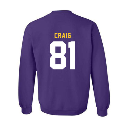 LSU - NCAA Football : Landon Craig - Classic Shersey Crewneck Sweatshirt-1