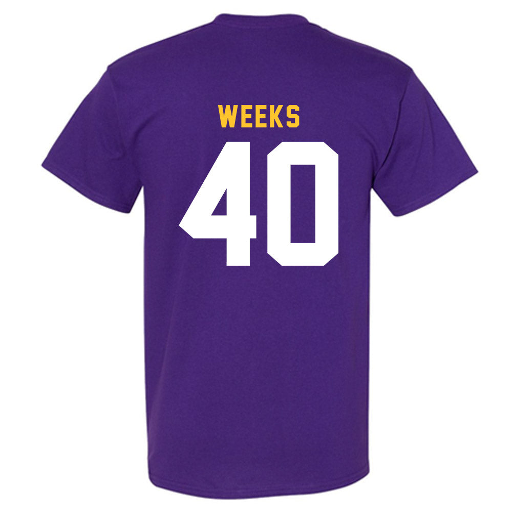 LSU - NCAA Football : Whit Weeks - Classic Shersey T-Shirt-1