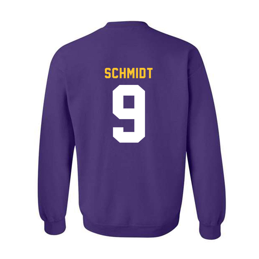 LSU - NCAA Baseball : William Schmidt - Classic Shersey Crewneck Sweatshirt-1