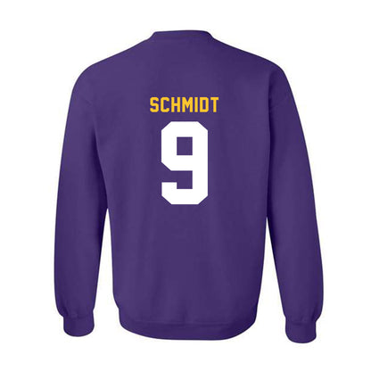 LSU - NCAA Baseball : William Schmidt - Classic Shersey Crewneck Sweatshirt-1