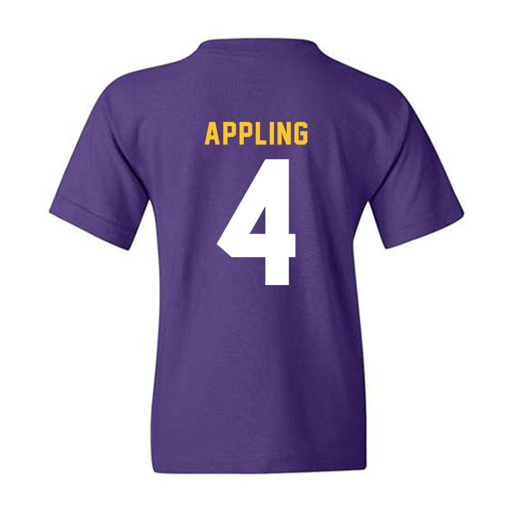 LSU - NCAA Softball : Gradie Appling - Classic Shersey Youth T-Shirt-1