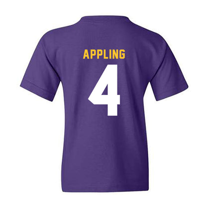 LSU - NCAA Softball : Gradie Appling - Classic Shersey Youth T-Shirt-1