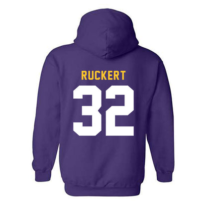 LSU - NCAA Baseball : Jack Ruckert - Classic Shersey Hooded Sweatshirt-1