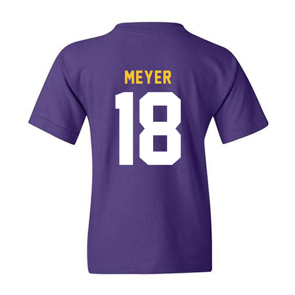 LSU - NCAA Women's Volleyball : Zayna Meyer - Classic Shersey Youth T-Shirt-1
