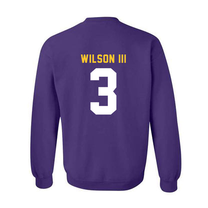 LSU - NCAA Football : Eugene Wilson III - Classic Shersey Crewneck Sweatshirt-1