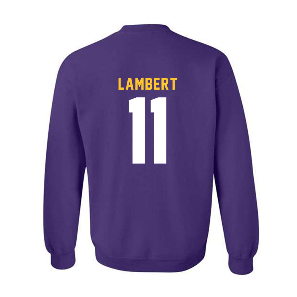 LSU - NCAA Beach Volleyball : Ryan Lambert - Classic Shersey Crewneck Sweatshirt-1