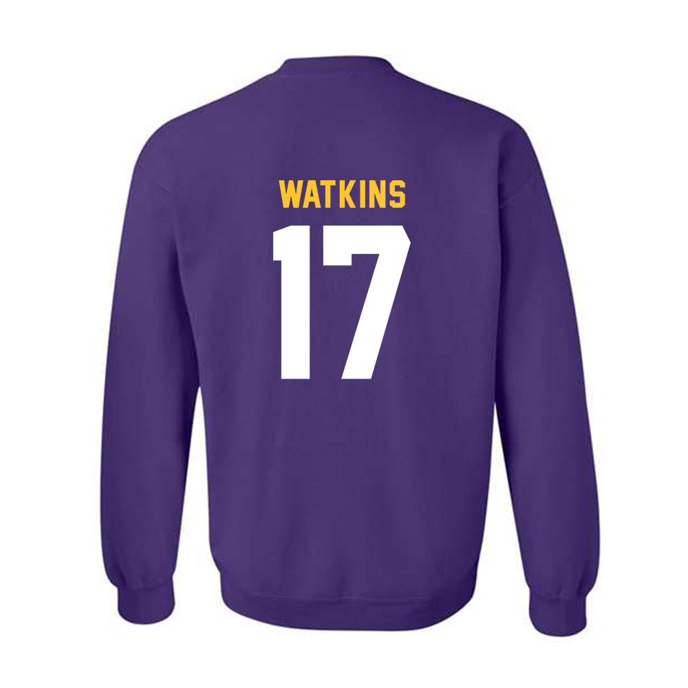 LSU - NCAA Football : Winston Watkins - Classic Shersey Crewneck Sweatshirt-1