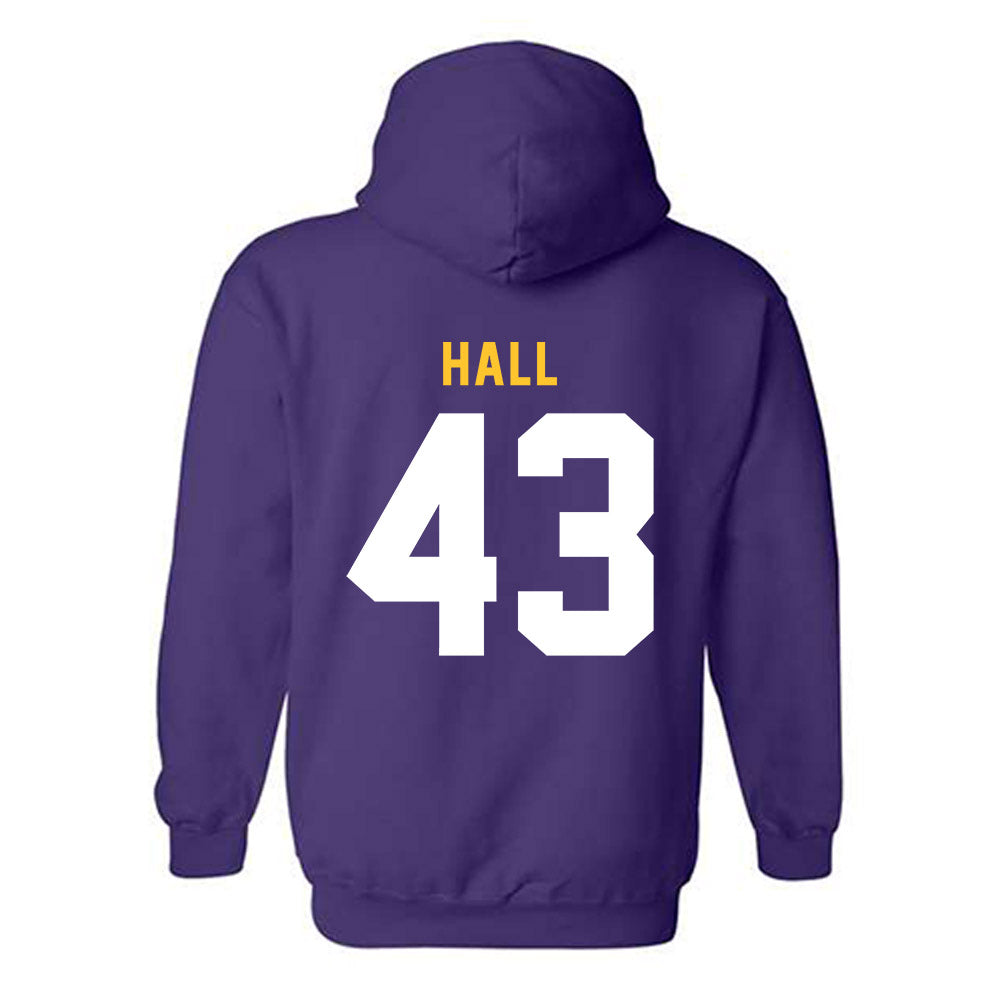 LSU - NCAA Football : Silas Hall - Classic Shersey Hooded Sweatshirt-1