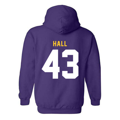 LSU - NCAA Football : Silas Hall - Classic Shersey Hooded Sweatshirt-1