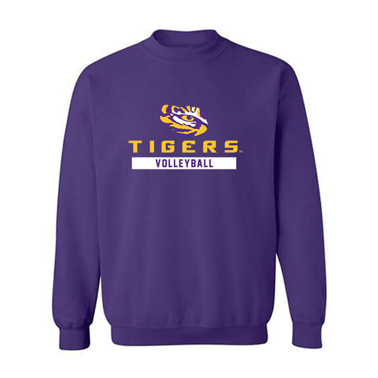 LSU - NCAA Women's Volleyball : Katie Raymer - Classic Shersey Crewneck Sweatshirt-0