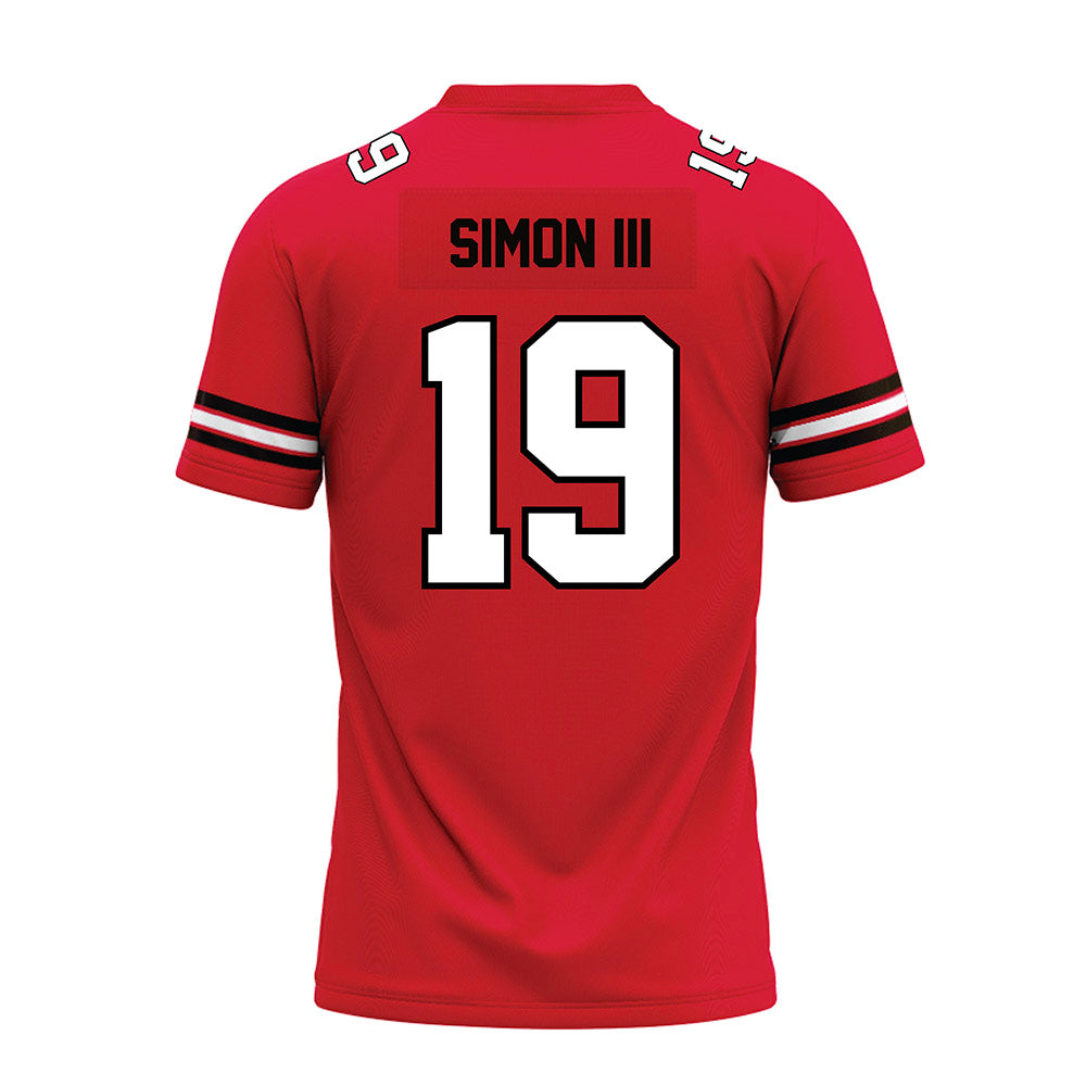 Lamar - NCAA Football : Albert Simon III - Premium Football Jersey-1