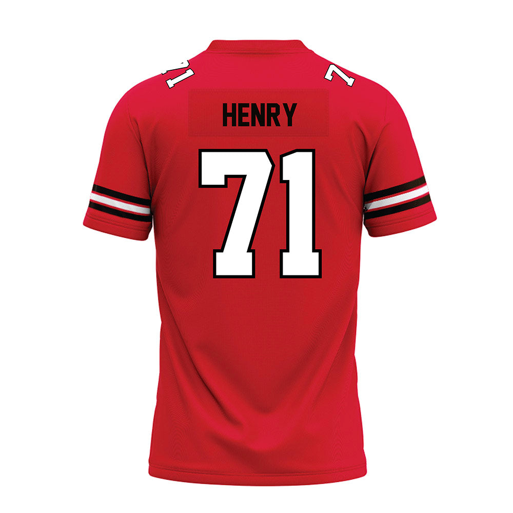 Lamar - NCAA Football : Treaden Henry - Premium Football Jersey-1