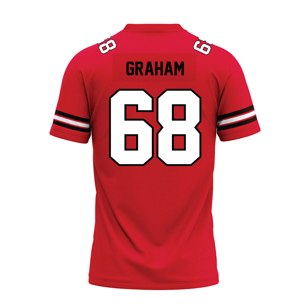 Lamar - NCAA Football : Zaylen Graham - Premium Football Jersey-1