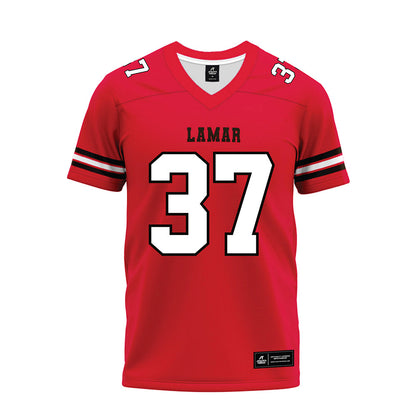 Lamar - NCAA Football : John Abrama - Premium Football Jersey-0