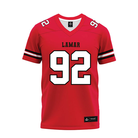 Lamar - NCAA Football : Broderick Sublet - Premium Football Jersey-0